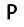 P